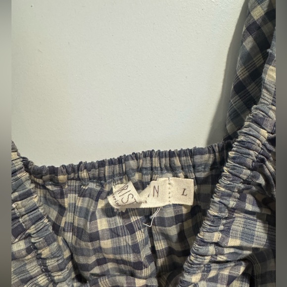 Christy Dawn Adelia Slate Gingham dress - Picture 6 of 6